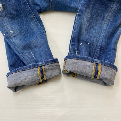 【中古品】【メンズ】 DISTRESSED DENIM PANTS S71LB0623 ディスクエイド デニム パンツ ボトムス ジーンズ 152-260420-KS-19-fuzh サイズ：48 カラー：インディゴ 万代Net店