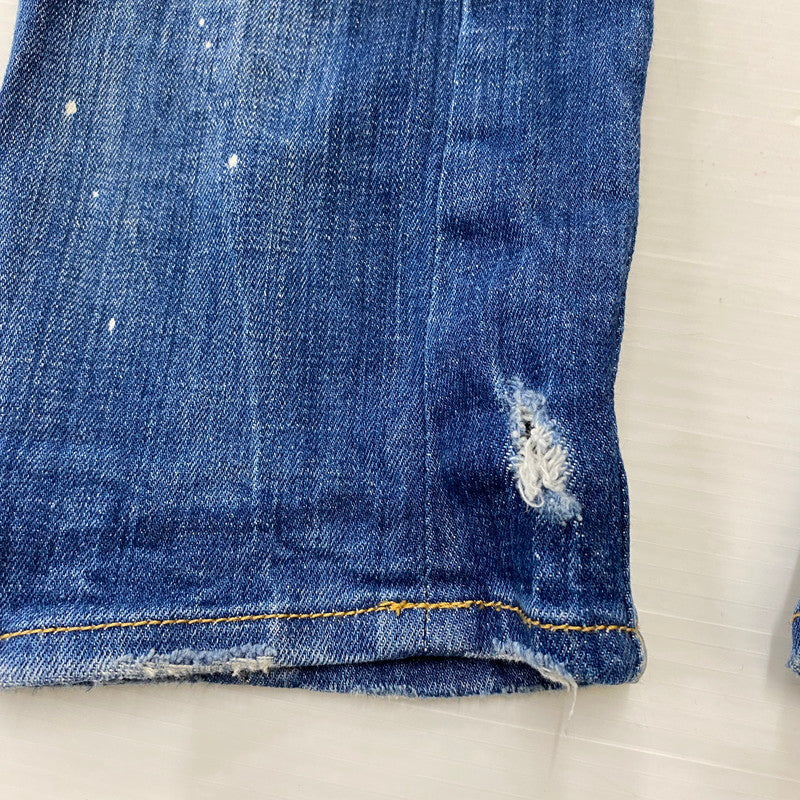 【中古品】【メンズ】 DISTRESSED DENIM PANTS S71LB0623 ディスクエイド デニム パンツ ボトムス ジーンズ 152-260420-KS-19-fuzh サイズ：48 カラー：インディゴ 万代Net店