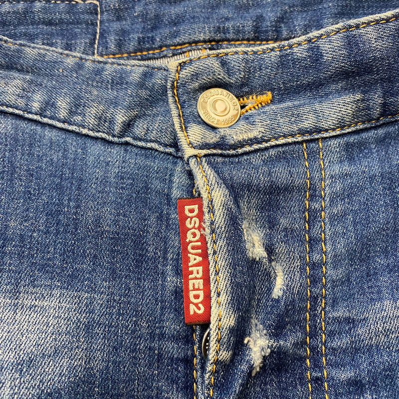 【中古品】【メンズ】 DISTRESSED DENIM PANTS S71LB0623 ディスクエイド デニム パンツ ボトムス ジーンズ 152-260420-KS-19-fuzh サイズ：48 カラー：インディゴ 万代Net店