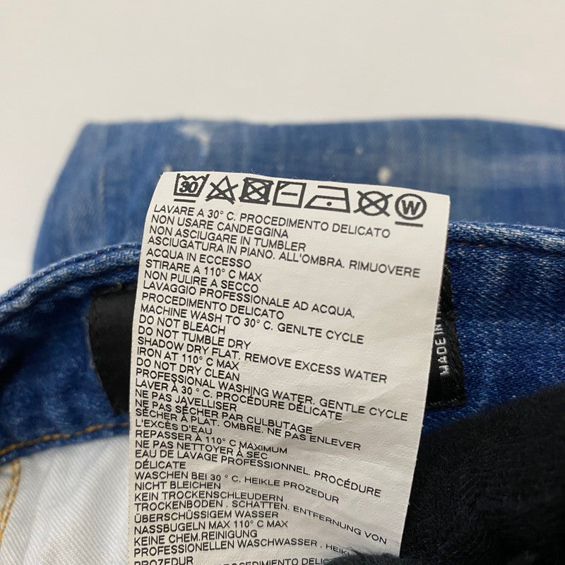 【中古品】【メンズ】 DISTRESSED DENIM PANTS S71LB0623 ディスクエイド デニム パンツ ボトムス ジーンズ 152-260420-KS-19-fuzh サイズ：48 カラー：インディゴ 万代Net店