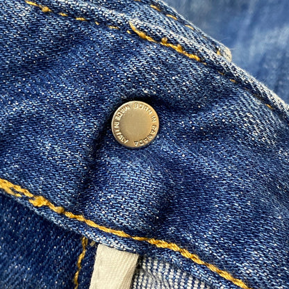 【中古品】【メンズ】 DISTRESSED DENIM PANTS S71LB0623 ディスクエイド デニム パンツ ボトムス ジーンズ 152-260420-KS-19-fuzh サイズ：48 カラー：インディゴ 万代Net店