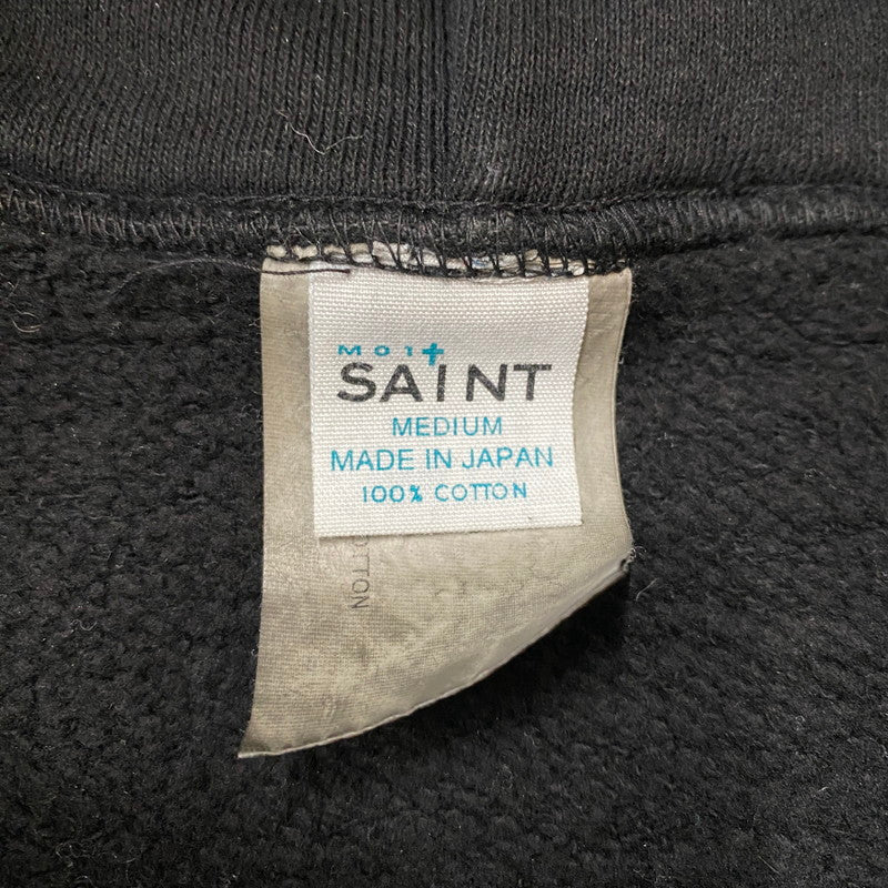 【中古品】【メンズ】 SAINT MICHAEL SAINT Mxxxxxx SAINT MICHAEL セントマイケル I LOVE SAINT HOODIE SM-MK8-0000-057 アイラブ セント フーディ トップス プルオーバーパーカー 142-260422-ks-02-fuzh サイズ：M カラー：ブラック 万代Net店