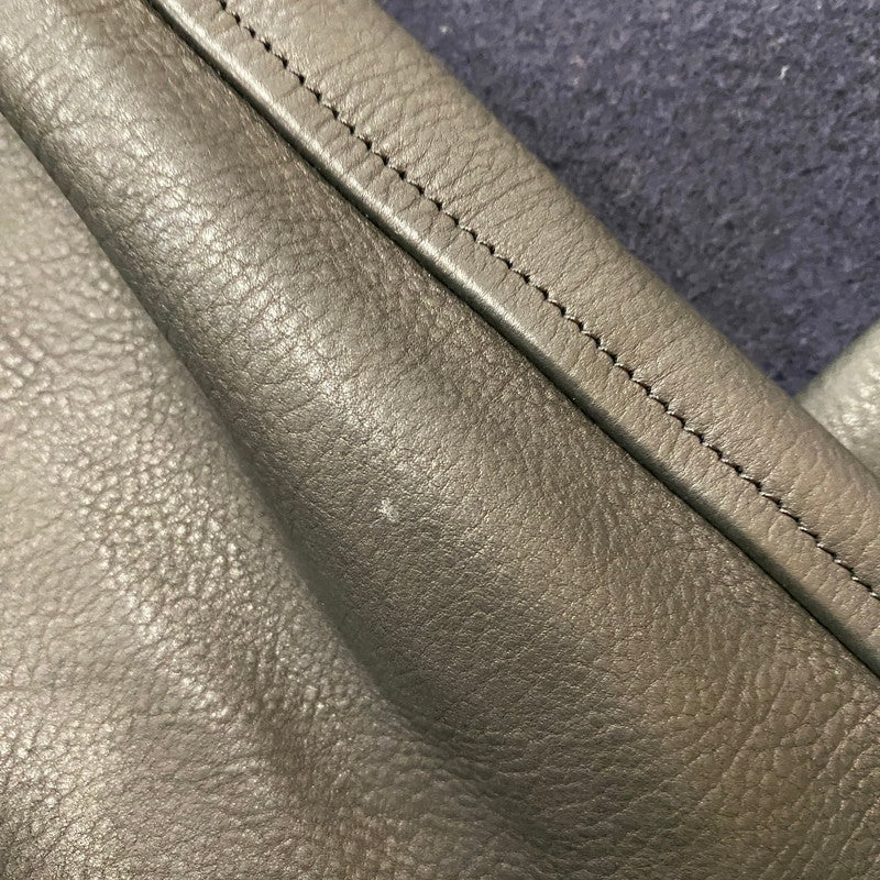 【中古品】【メンズ】 SEQUEL シークエル LEATHER STUDIUM JACKET レザー スタジアム ジャケット ライトアウター スタジャン 142-260422-ks-09-tei サイズ：M カラー：ネイビー 万代Net店