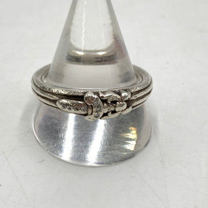 【中古品】【メンズ】 CHROME HEARTS クロムハーツ BABY CLSC DIA ベイビークラシック ダガーリング アクセサリー ダイアモンド 指輪 190-260503-ko-22-tei カラー：シルバー 21号 万代Net店