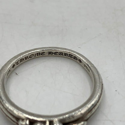 【中古品】【メンズ】 CHROME HEARTS クロムハーツ BABY CLSC DIA ベイビークラシック ダガーリング アクセサリー ダイアモンド 指輪 190-260503-ko-22-tei カラー：シルバー 21号 万代Net店