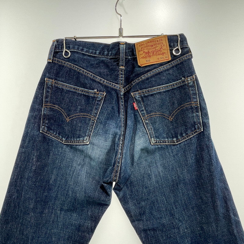【中古品】【メンズ】 LEVI'S リーバイス 00'S 502 復刻 デニム ジーンズ 156-260818-nm-93-tei サイズ：W30 万代Net店