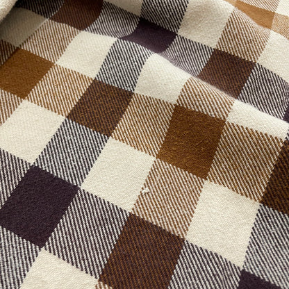 【現状渡し品】【メンズ】 TENDERLOIN テンダーロイン T-FLANNEL CHECK SHIRT フランネル チェック シャツ 長袖 トップス 142-260507-ks-24-tei サイズ：M カラー：ブラウン 万代Net店
