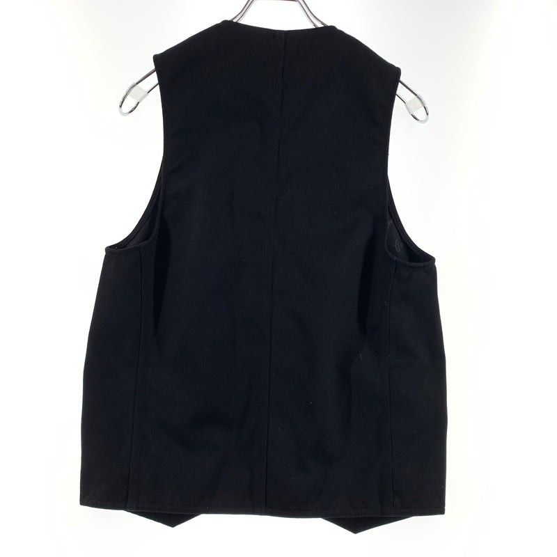 【中古品】【メンズ】 COOTIE クーティー WORK VEST ワークベスト ライトアウター ボタンダウン 142-260716-ko-03-tei サイズ：S カラー：ブラック 万代Net店