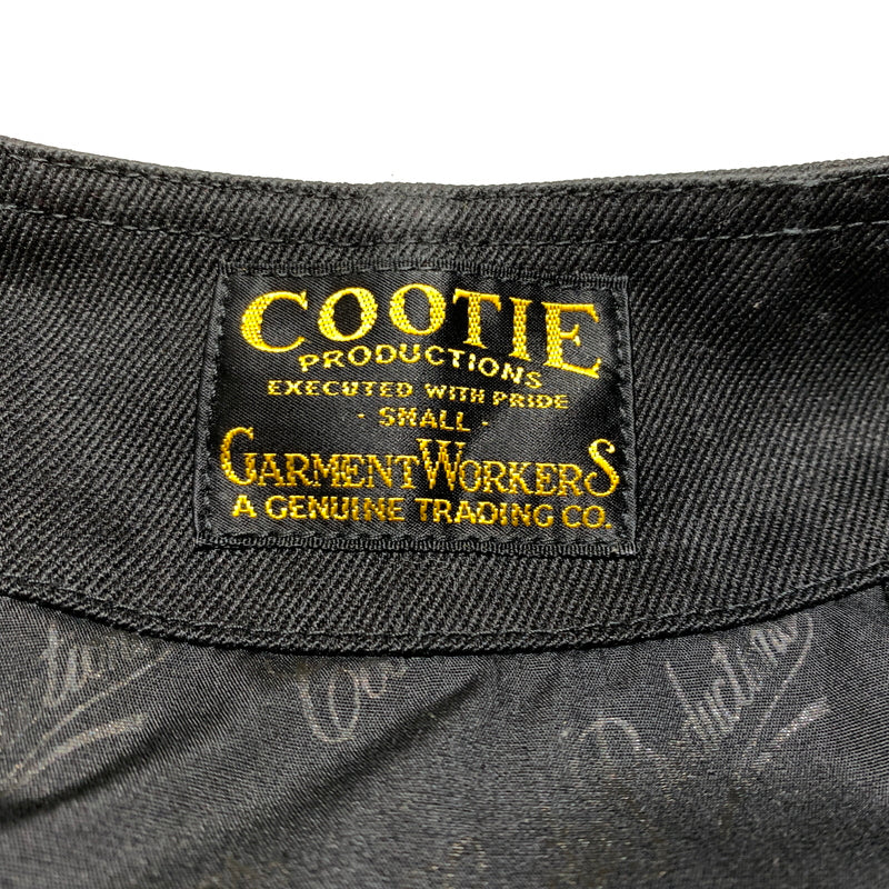 【中古品】【メンズ】 COOTIE クーティー WORK VEST ワークベスト ライトアウター ボタンダウン 142-260716-ko-03-tei サイズ：S カラー：ブラック 万代Net店
