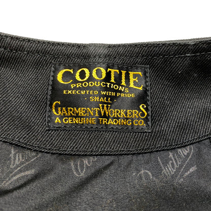 【中古品】【メンズ】 COOTIE クーティー WORK VEST ワークベスト ライトアウター ボタンダウン 142-260716-ko-03-tei サイズ：S カラー：ブラック 万代Net店