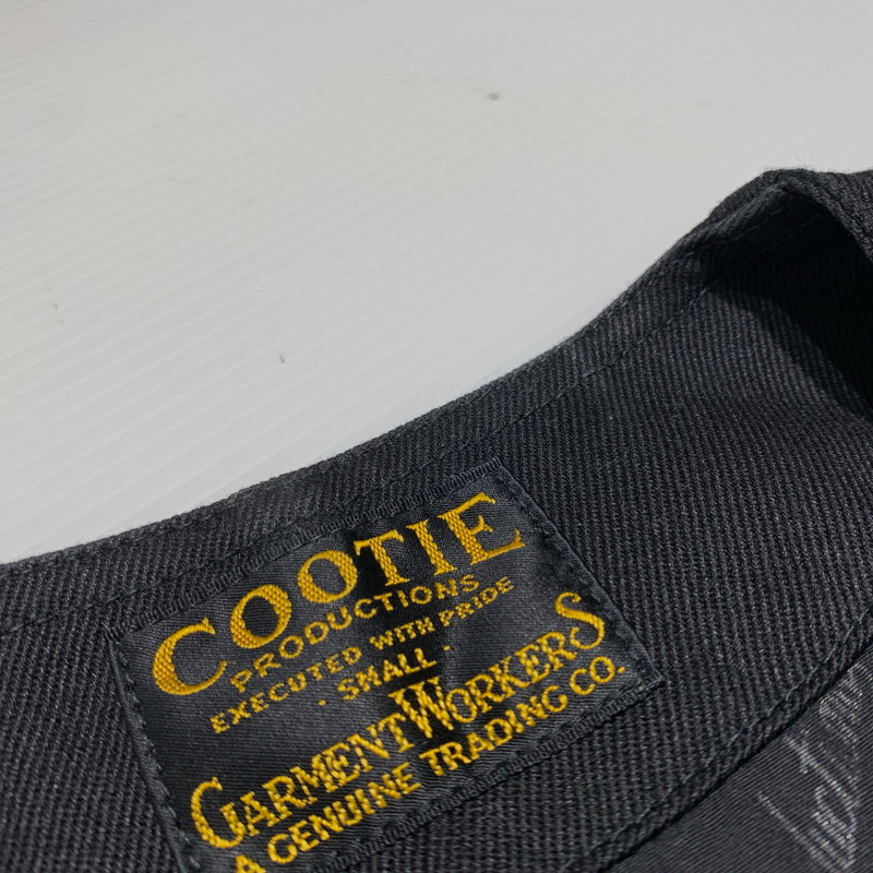 【中古品】【メンズ】 COOTIE クーティー WORK VEST ワークベスト ライトアウター ボタンダウン 142-260716-ko-03-tei サイズ：S カラー：ブラック 万代Net店