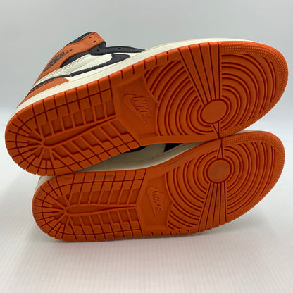 【中古品】【メンズ】 NIKE ナイキ AIR JORDAN 1 RETRO HIGH OG SHATTERED BACKBOARD DZ5485-008 エアジョーダン1 レトロ ハイ スニーカー 靴 シューズ 160-260917-ko-07-teih サイズ：27cm カラー：オレンジブラック 万代Net店