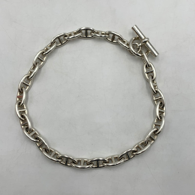 【中古品】【メンズ】 HERMES エルメス シェーヌダンクル ネックレス GM 29コマ アクセサリー 182-260502-ko-02-tei サイズ：重さ約：132g カラー：シルバー 万代Net店