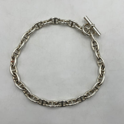 【中古品】【メンズ】 HERMES エルメス シェーヌダンクル ネックレス GM 29コマ アクセサリー 182-260502-ko-02-tei サイズ：重さ約：132g カラー：シルバー 万代Net店