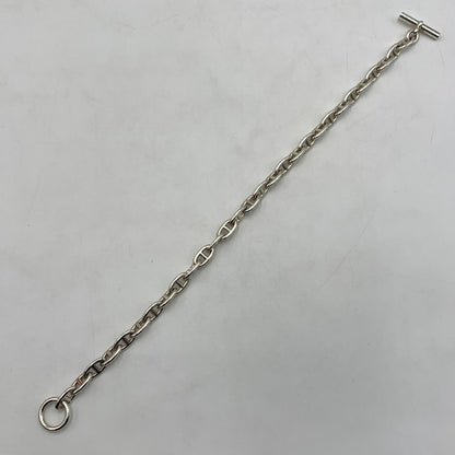 【中古品】【メンズ】 HERMES エルメス シェーヌダンクル ネックレス GM 29コマ アクセサリー 182-260502-ko-02-tei サイズ：重さ約：132g カラー：シルバー 万代Net店