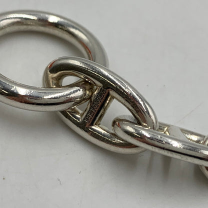 【中古品】【メンズ】 HERMES エルメス シェーヌダンクル ネックレス GM 29コマ アクセサリー 182-260502-ko-02-tei サイズ：重さ約：132g カラー：シルバー 万代Net店