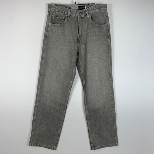 【中古品】【メンズ】 LEVI'S SILVER TAB リーバイス シルバータブ DENIM PANTS PC9-A3421-0006 デニムパンツ ボトムス ストレートジーンズ 156-260423-ko-14-tei サイズ：32 カラー：グレー 万代Net店