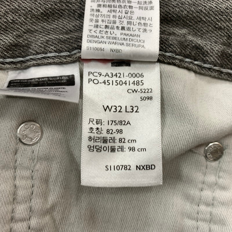 【中古品】【メンズ】 LEVI'S SILVER TAB リーバイス シルバータブ DENIM PANTS PC9-A3421-0006 デニムパンツ ボトムス ストレートジーンズ 156-260423-ko-14-tei サイズ：32 カラー：グレー 万代Net店