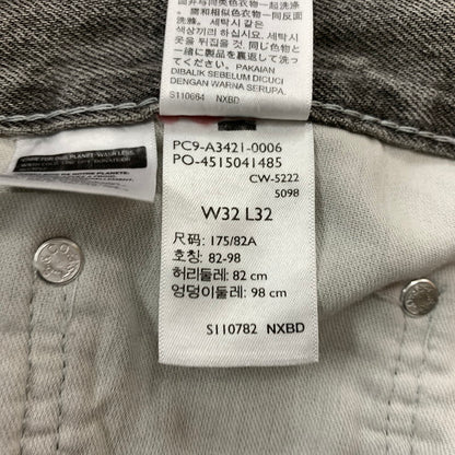 【中古品】【メンズ】 LEVI'S SILVER TAB リーバイス シルバータブ DENIM PANTS PC9-A3421-0006 デニムパンツ ボトムス ストレートジーンズ 156-260423-ko-14-tei サイズ：32 カラー：グレー 万代Net店