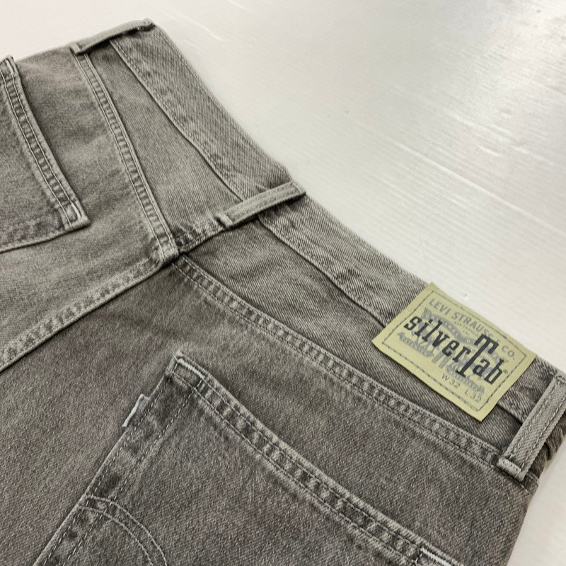 【中古品】【メンズ】 LEVI'S SILVER TAB リーバイス シルバータブ DENIM PANTS PC9-A3421-0006 デニムパンツ ボトムス ストレートジーンズ 156-260423-ko-14-tei サイズ：32 カラー：グレー 万代Net店