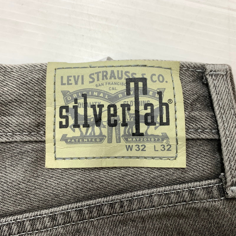 【中古品】【メンズ】 LEVI'S SILVER TAB リーバイス シルバータブ DENIM PANTS PC9-A3421-0006 デニムパンツ ボトムス ストレートジーンズ 156-260423-ko-14-tei サイズ：32 カラー：グレー 万代Net店