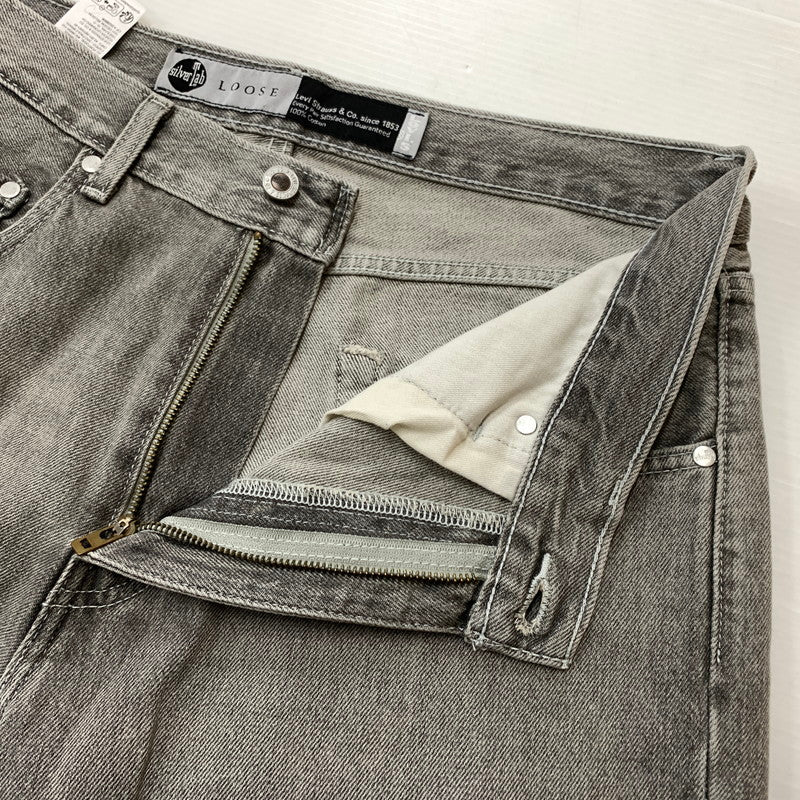 【中古品】【メンズ】 LEVI'S SILVER TAB リーバイス シルバータブ DENIM PANTS PC9-A3421-0006 デニムパンツ ボトムス ストレートジーンズ 156-260423-ko-14-tei サイズ：32 カラー：グレー 万代Net店