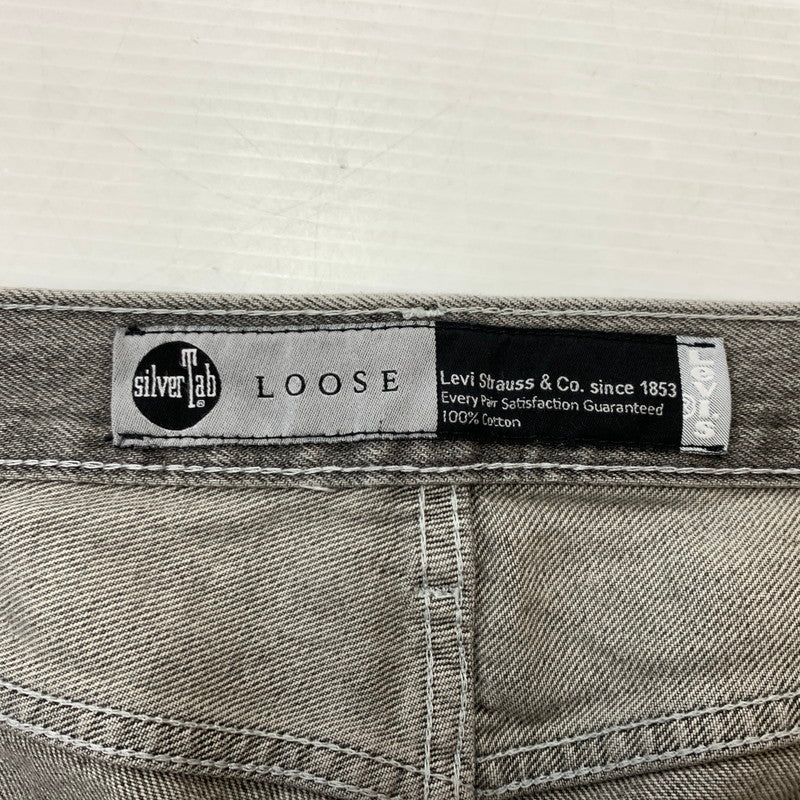 【中古品】【メンズ】 LEVI'S SILVER TAB リーバイス シルバータブ DENIM PANTS PC9-A3421-0006 デニムパンツ ボトムス ストレートジーンズ 156-260423-ko-14-tei サイズ：32 カラー：グレー 万代Net店