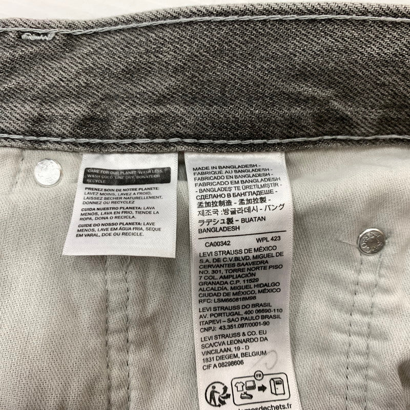 【中古品】【メンズ】 LEVI'S SILVER TAB リーバイス シルバータブ DENIM PANTS PC9-A3421-0006 デニムパンツ ボトムス ストレートジーンズ 156-260423-ko-14-tei サイズ：32 カラー：グレー 万代Net店