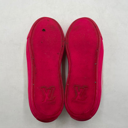 【中古品】【メンズ】 LOUIS VUITTON ルイ・ヴィトン STELLAR LINE MONOGRAM MESH SNEAKERS CL1109 ステラーライン モノグラムメッシュ スニーカー 靴 シューズ 179-260420-yo-11-tei サイズ：42 カラー：ピンク/ホワイト 万代Net店