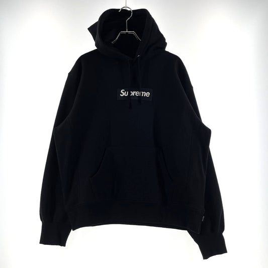 【中古品】【メンズ】 SUPREME シュプリーム 25AW BOXLOGO HOODED SWEAT SHIRT ボックスロゴ フーデッド スウェットシャツ 長袖 トップス 149-260423-yo-11-tei サイズ：S カラー：ブラック 万代Net店