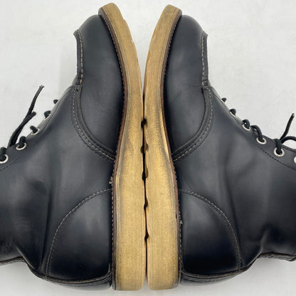 【中古品】【メンズ】 RED WING レッドウィング 6INCH CLASSIC MOC TOE BOOTS 8179 6インチ クラシック モック トゥ ブーツ 靴 シューズ 164-260420-yo-01-tei サイズ：8.5E カラー：ブラック 万代Net店
