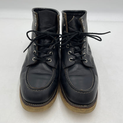 【中古品】【メンズ】 RED WING レッドウィング 6INCH CLASSIC MOC TOE BOOTS 8179 6インチ クラシック モック トゥ ブーツ 靴 シューズ 164-260420-yo-01-tei サイズ：8.5E カラー：ブラック 万代Net店