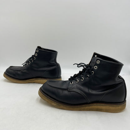 【中古品】【メンズ】 RED WING レッドウィング 6INCH CLASSIC MOC TOE BOOTS 8179 6インチ クラシック モック トゥ ブーツ 靴 シューズ 164-260420-yo-01-tei サイズ：8.5E カラー：ブラック 万代Net店