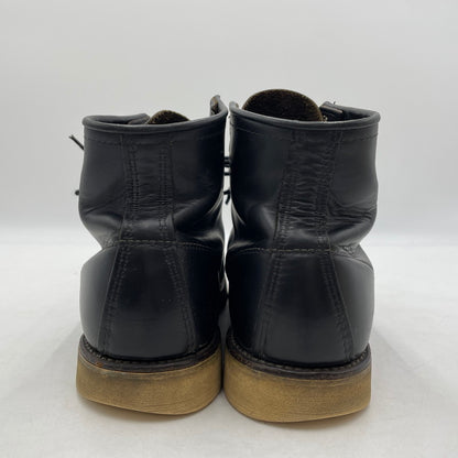 【中古品】【メンズ】 RED WING レッドウィング 6INCH CLASSIC MOC TOE BOOTS 8179 6インチ クラシック モック トゥ ブーツ 靴 シューズ 164-260420-yo-01-tei サイズ：8.5E カラー：ブラック 万代Net店
