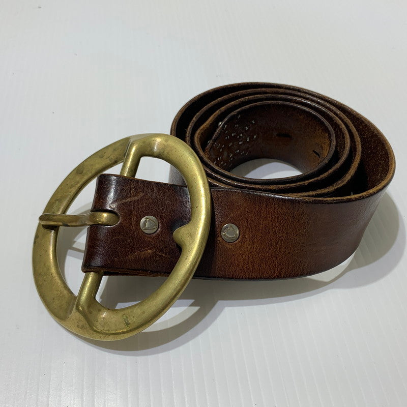 【現状渡し品】【メンズ】 HTC エイチティーシー END ONLY BELT エンド オンリー ベルト アクセサリー 205-260622-ko-17-tei サイズ：36 カラー：ブラウン 万代Net店