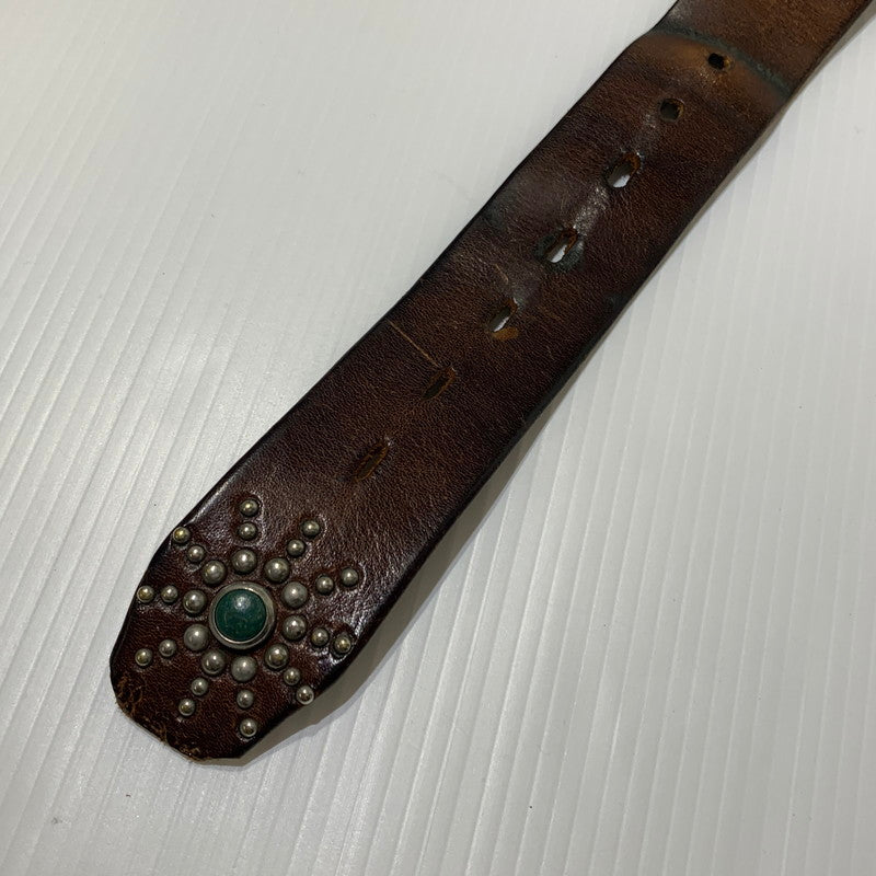【現状渡し品】【メンズ】 HTC エイチティーシー END ONLY BELT エンド オンリー ベルト アクセサリー 205-260622-ko-17-tei サイズ：36 カラー：ブラウン 万代Net店