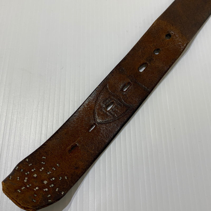 【現状渡し品】【メンズ】 HTC エイチティーシー END ONLY BELT エンド オンリー ベルト アクセサリー 205-260622-ko-17-tei サイズ：36 カラー：ブラウン 万代Net店