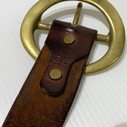 【現状渡し品】【メンズ】 HTC エイチティーシー END ONLY BELT エンド オンリー ベルト アクセサリー 205-260622-ko-17-tei サイズ：36 カラー：ブラウン 万代Net店
