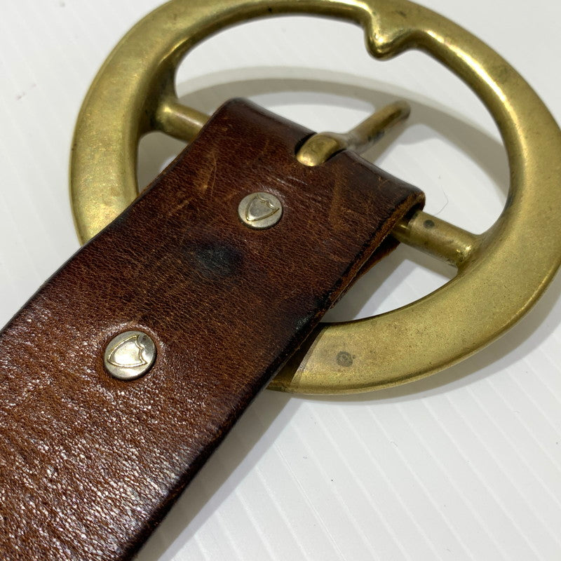 【現状渡し品】【メンズ】 HTC エイチティーシー END ONLY BELT エンド オンリー ベルト アクセサリー 205-260622-ko-17-tei サイズ：36 カラー：ブラウン 万代Net店