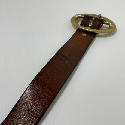 【現状渡し品】【メンズ】 HTC エイチティーシー END ONLY BELT エンド オンリー ベルト アクセサリー 205-260622-ko-17-tei サイズ：36 カラー：ブラウン 万代Net店