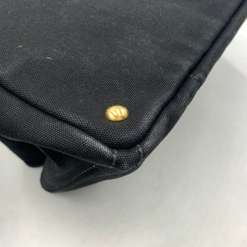 【現状渡し品】【メンズ】 PRADA プラダ カナパ M 2WAY バッグ カバン ショルダーバッグ トートバッグ 180-260606-ko-11-tei カラー：ブラック 万代Net店