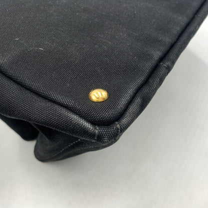 【現状渡し品】【メンズ】 PRADA プラダ カナパ M 2WAY バッグ カバン ショルダーバッグ トートバッグ 180-260606-ko-11-tei カラー：ブラック 万代Net店