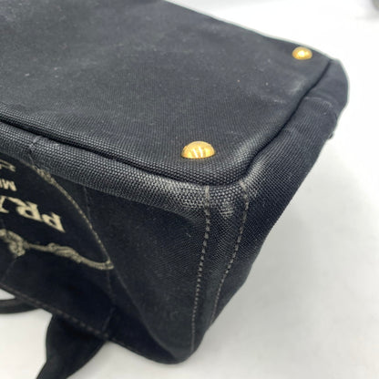 【現状渡し品】【メンズ】 PRADA プラダ カナパ M 2WAY バッグ カバン ショルダーバッグ トートバッグ 180-260606-ko-11-tei カラー：ブラック 万代Net店