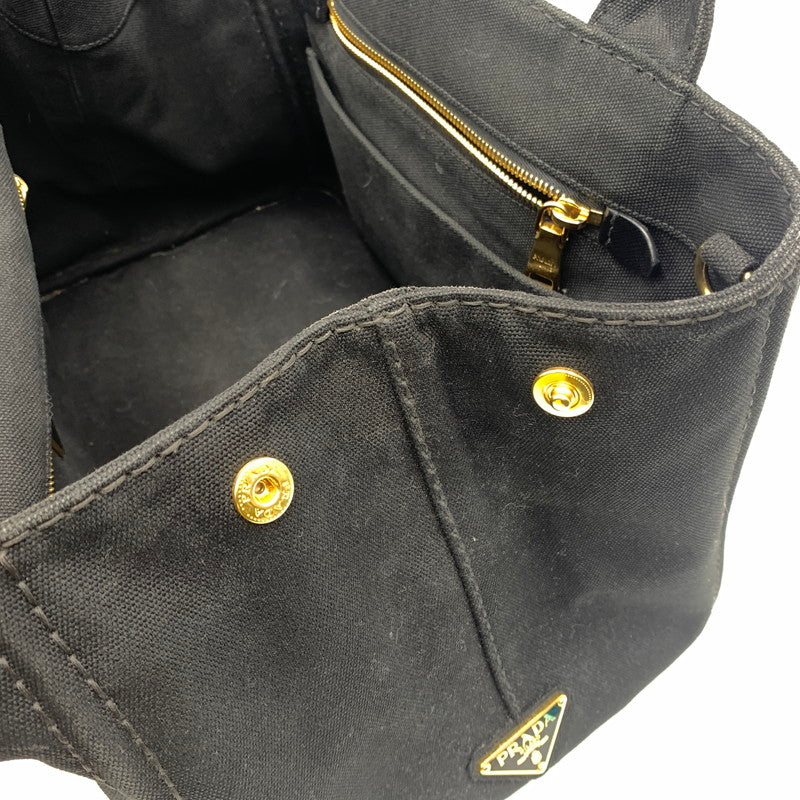 【現状渡し品】【メンズ】 PRADA プラダ カナパ M 2WAY バッグ カバン ショルダーバッグ トートバッグ 180-260606-ko-11-tei カラー：ブラック 万代Net店