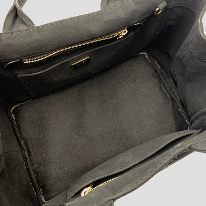 【現状渡し品】【メンズ】 PRADA プラダ カナパ M 2WAY バッグ カバン ショルダーバッグ トートバッグ 180-260606-ko-11-tei カラー：ブラック 万代Net店