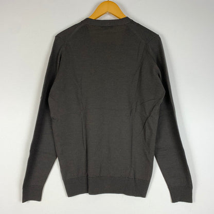 【中古品】【メンズ】 JOHN SMEDLEY ジョンスメドレー V NECK CARDIGAN ブイネック カーディガン トップス 141-260423-ko-06-tei サイズ：M カラー：ブラウン 万代Net店