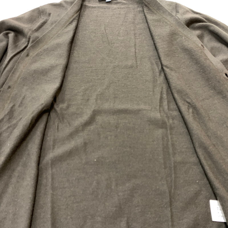 【中古品】【メンズ】 JOHN SMEDLEY ジョンスメドレー V NECK CARDIGAN ブイネック カーディガン トップス 141-260423-ko-06-tei サイズ：M カラー：ブラウン 万代Net店