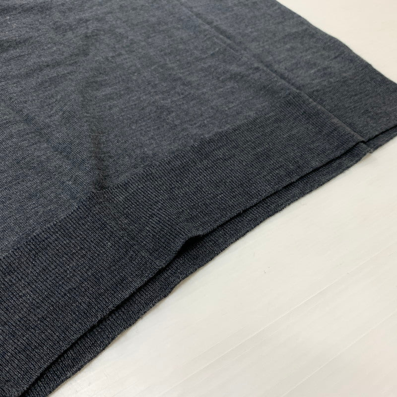 【中古品】【メンズ】 JOHN SMEDLEY ジョンスメドレー TURTLE NECK MERINO WOOL SHIRT タートルネック メリノ ウール シャツ トップス 長袖 141-260423-ko-04-tei サイズ：S カラー：グレー 万代Net店