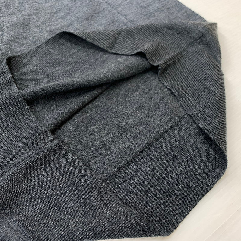 【中古品】【メンズ】 JOHN SMEDLEY ジョンスメドレー TURTLE NECK MERINO WOOL SHIRT タートルネック メリノ ウール シャツ トップス 長袖 141-260423-ko-04-tei サイズ：S カラー：グレー 万代Net店