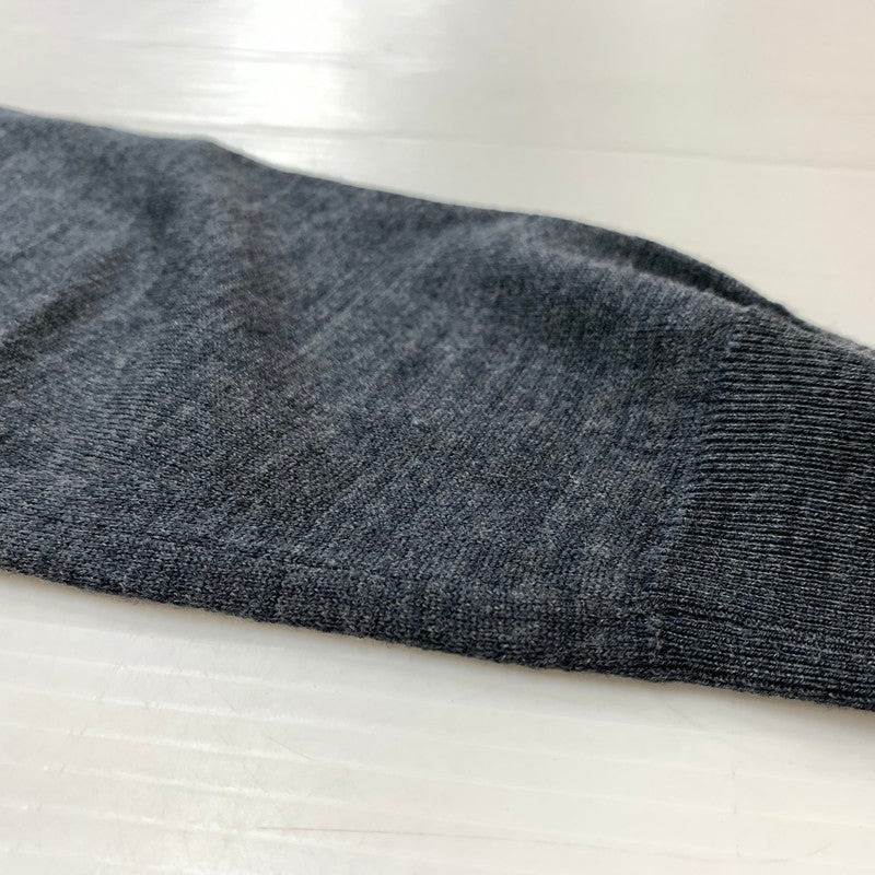 【中古品】【メンズ】 JOHN SMEDLEY ジョンスメドレー TURTLE NECK MERINO WOOL SHIRT タートルネック メリノ ウール シャツ トップス 長袖 141-260423-ko-04-tei サイズ：S カラー：グレー 万代Net店